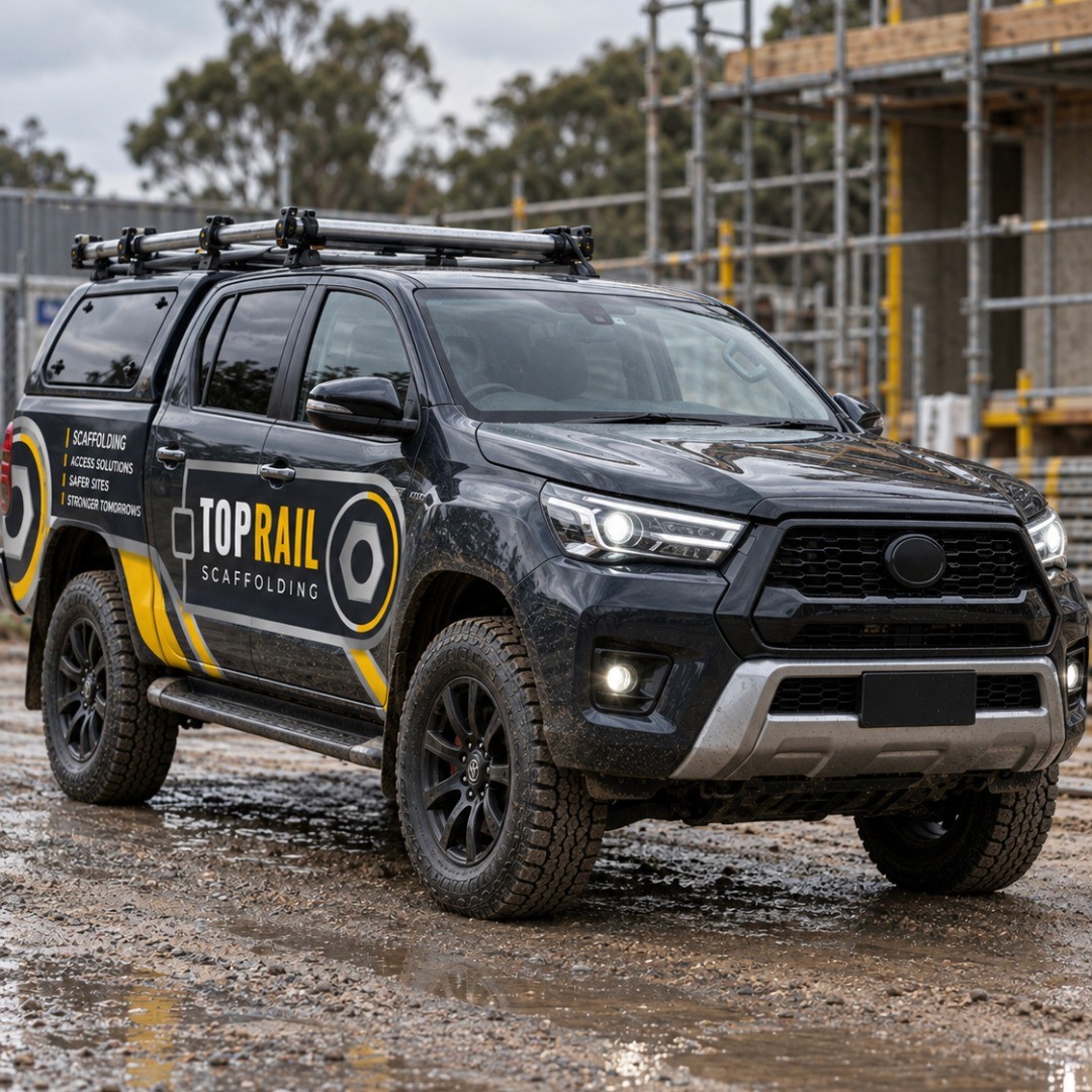 Toprail Scaffolding - Ute