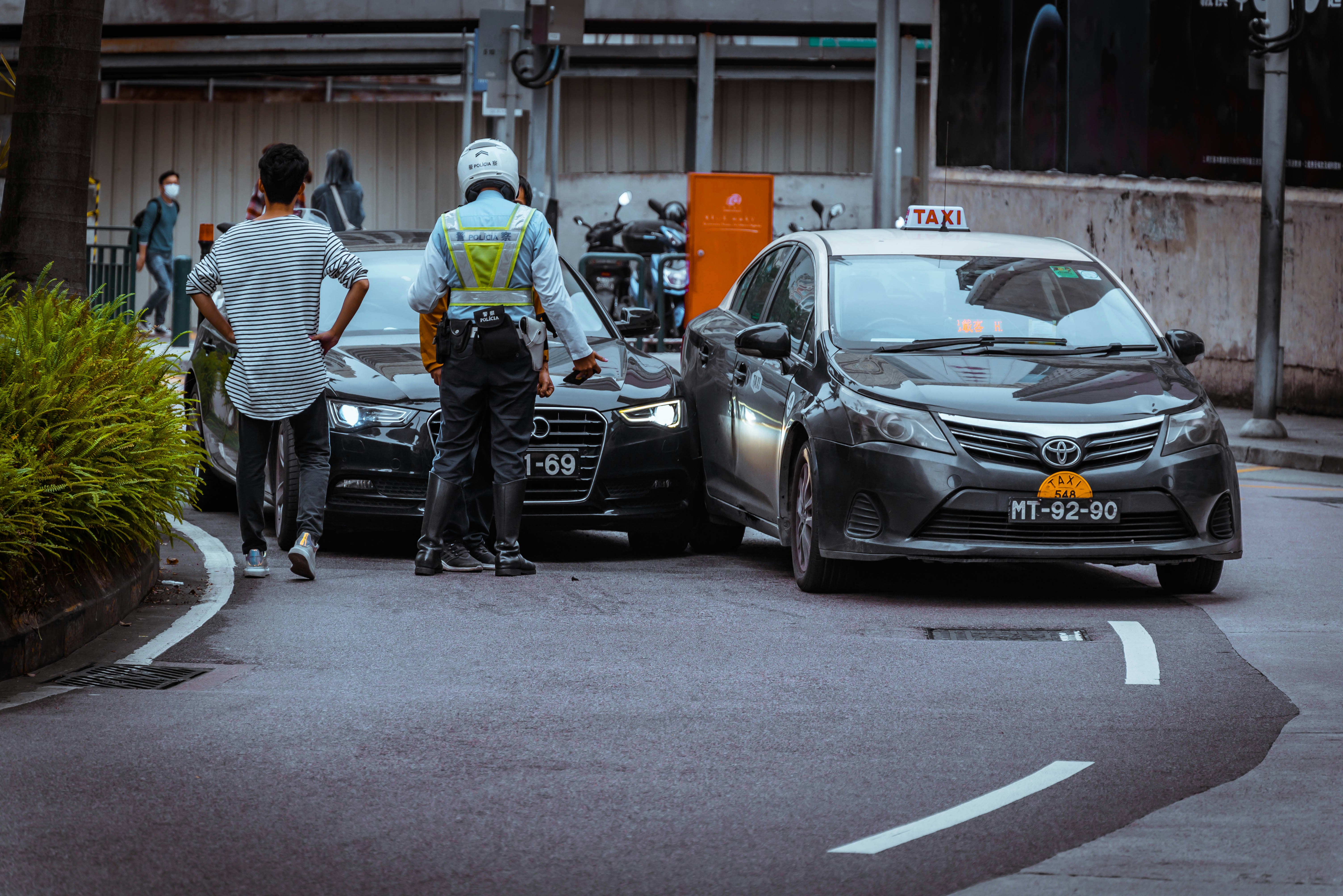 multi-car accident
