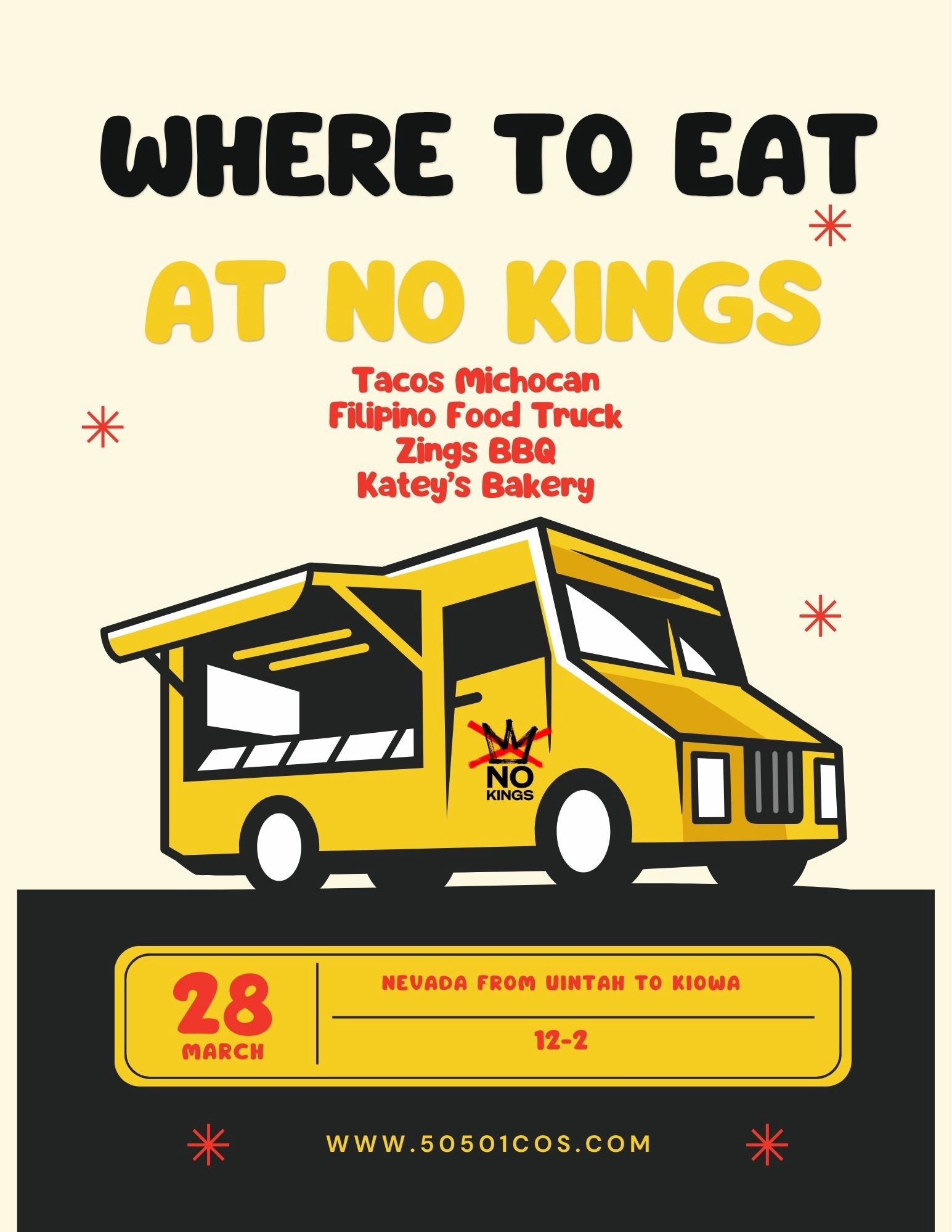 Credit: Trish Kantor. A protester with a backpack and American flag stands in front of a crowd.