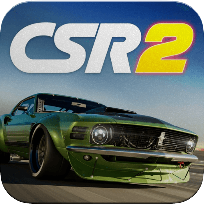 CSR 2 Realistic Drag Racing App Icon