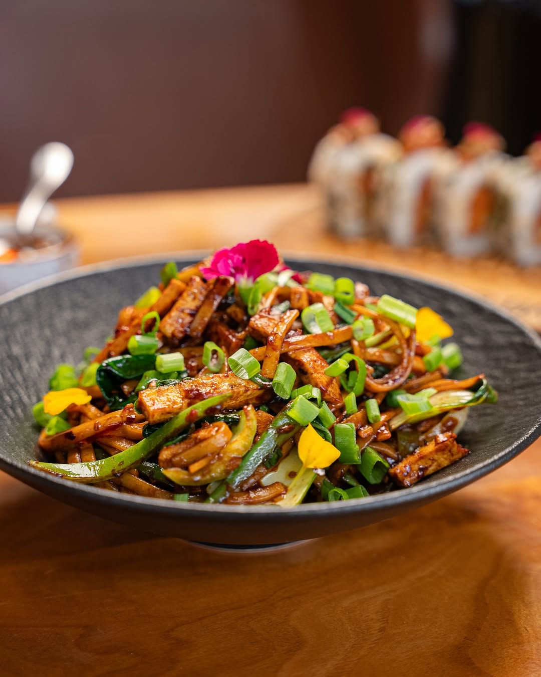 Social Distrikt serves creative vegetarian flavours, making it a must-visit vegetarian restaurant in Dubai.