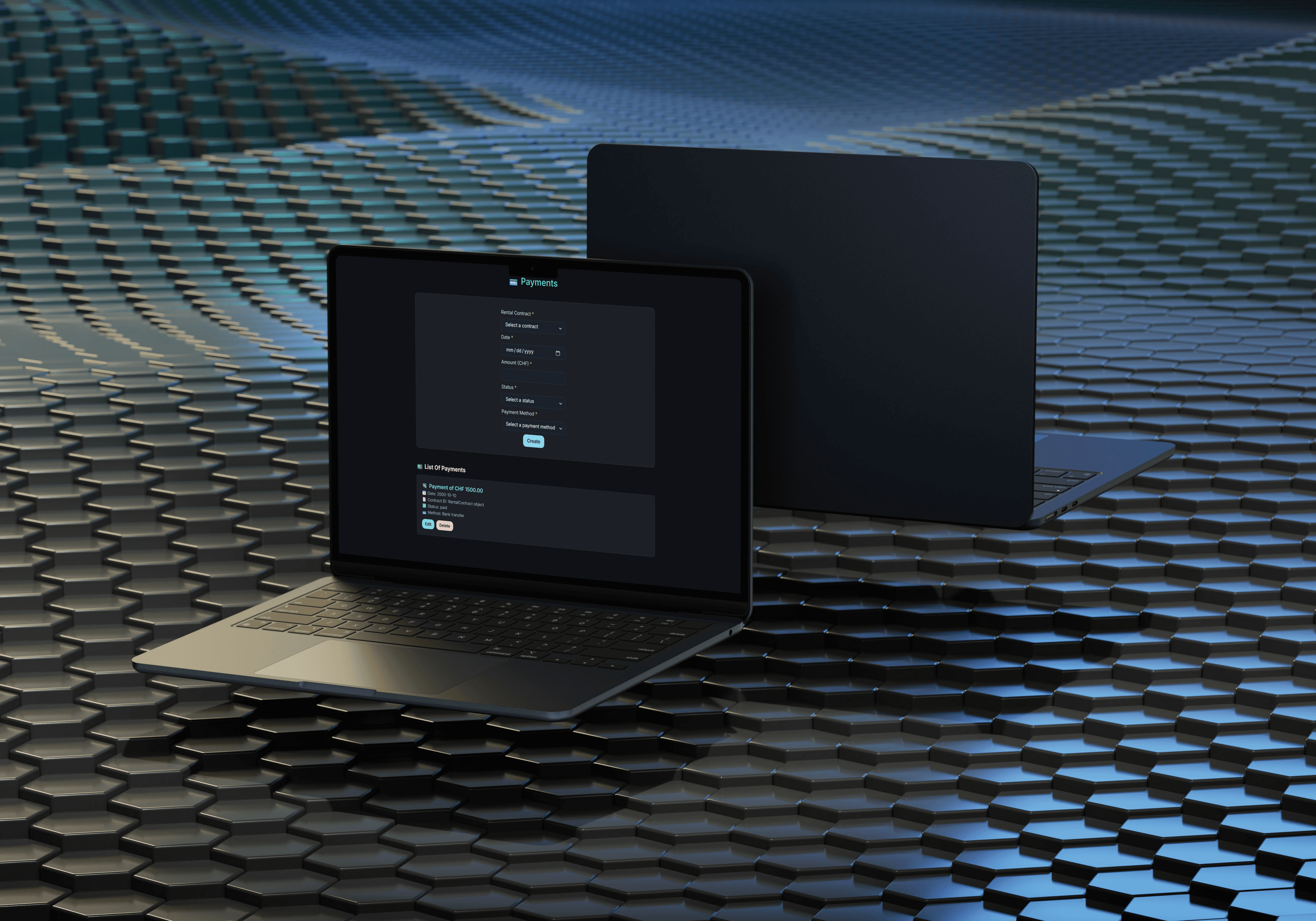 PropertyManager on a laptop