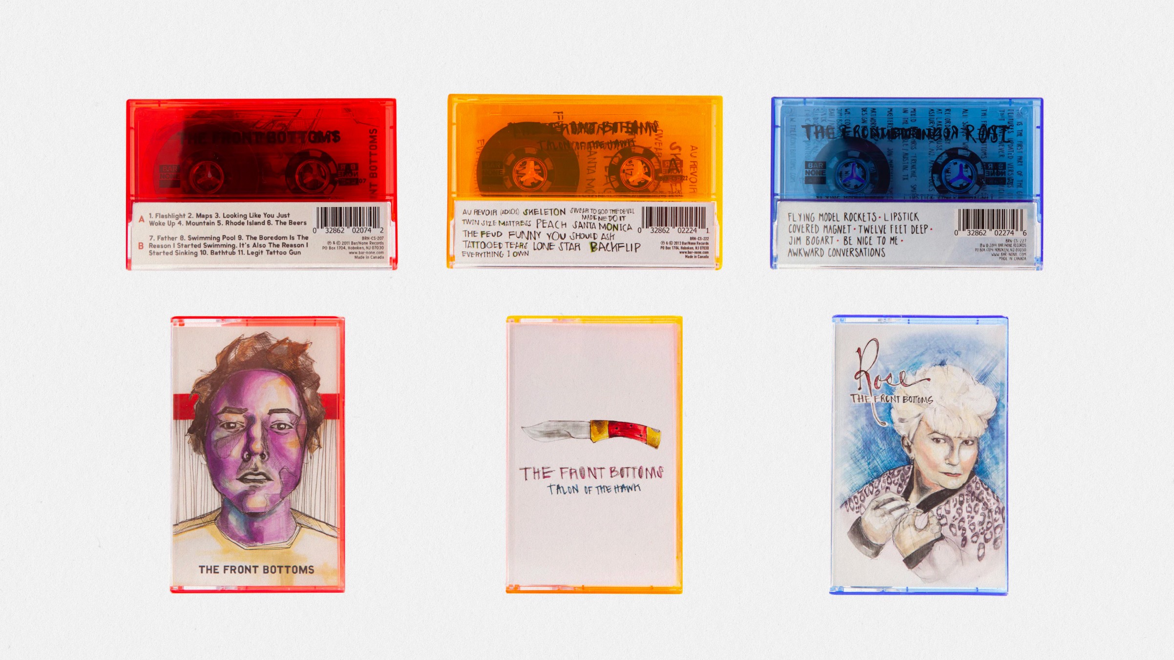 The Front Bottoms Cassette Trio