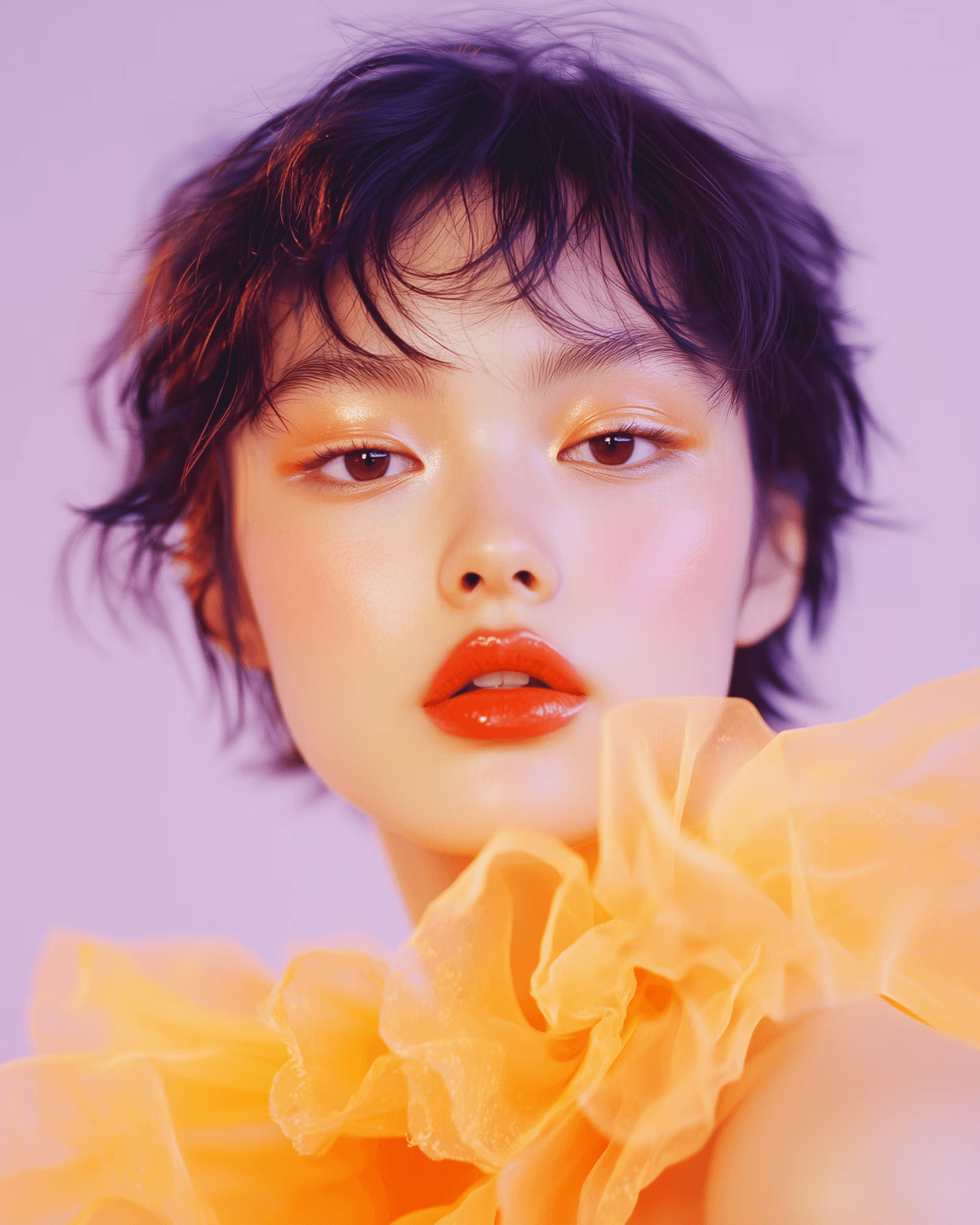 shallow focus photography of woman outdoor during day