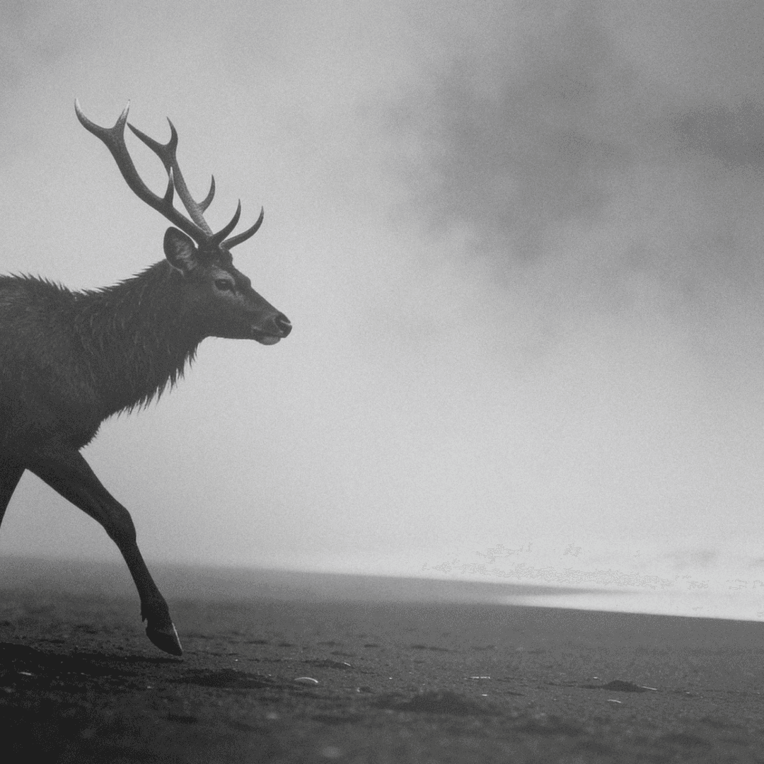 Low-angle 24mm framing of fashion silhouette, Monumental scale against overcast sky, Negative space composition, Sovereign Cognitive Luxury, Engineered by Aventi