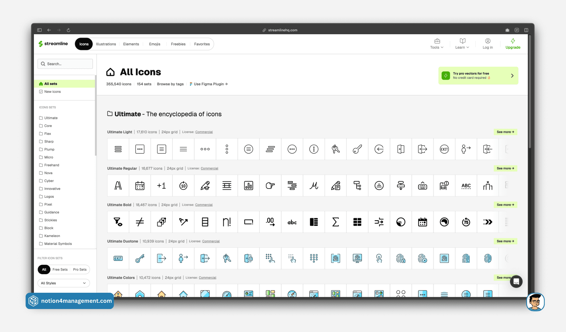 Notion icons
