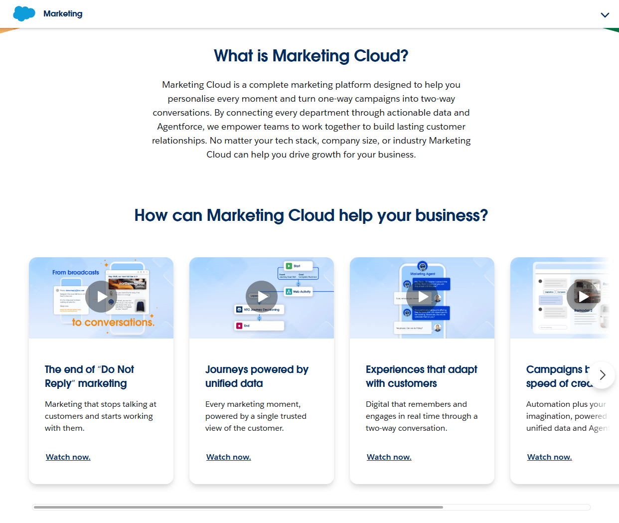 Salesforce Marketing Cloud