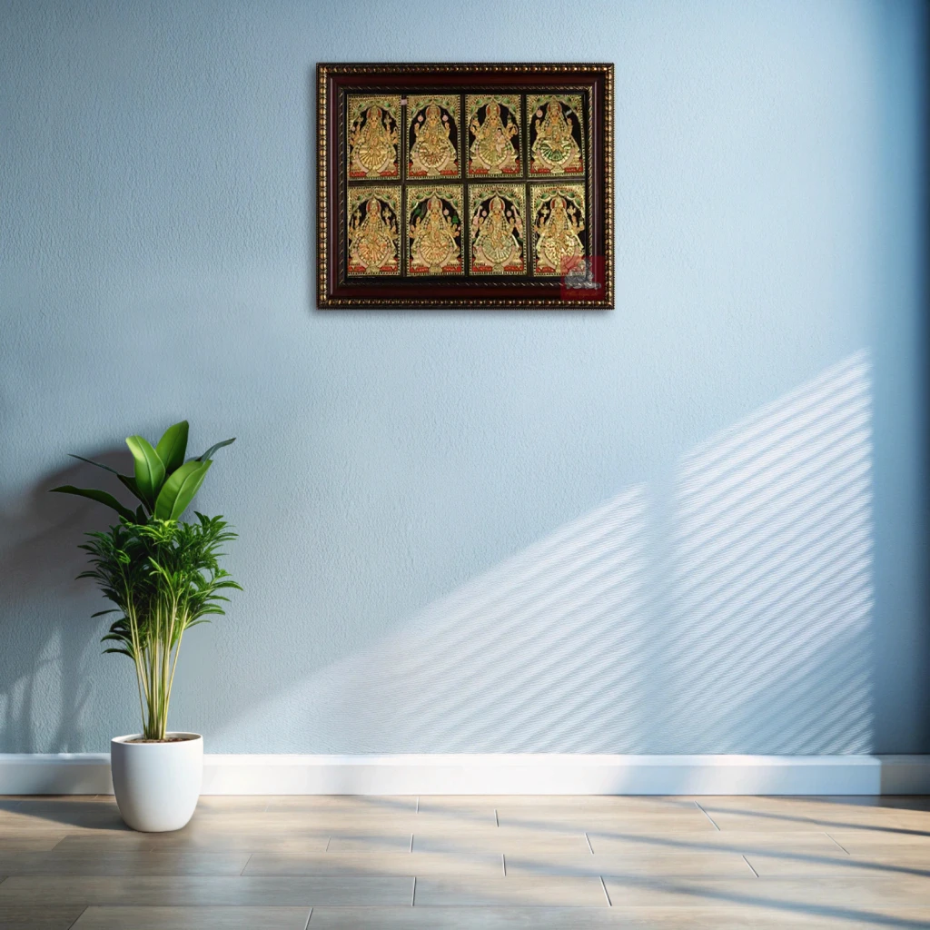Ashtalakshmi Tanjore Painting