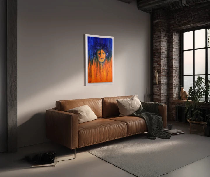 premium art poster and canvas prints, with originals available, from QART , of the artwork " You’re crazy, you need to go! "