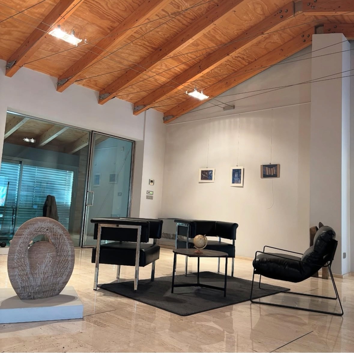 Coach explaining something to an athlete