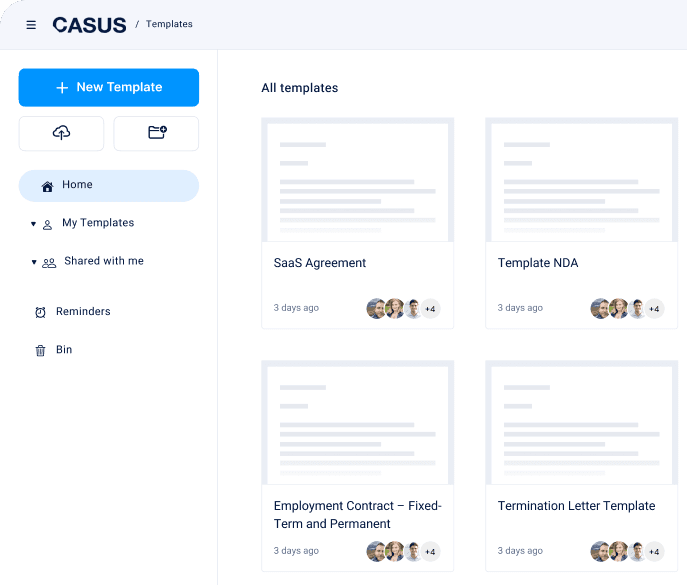 Casus Templates