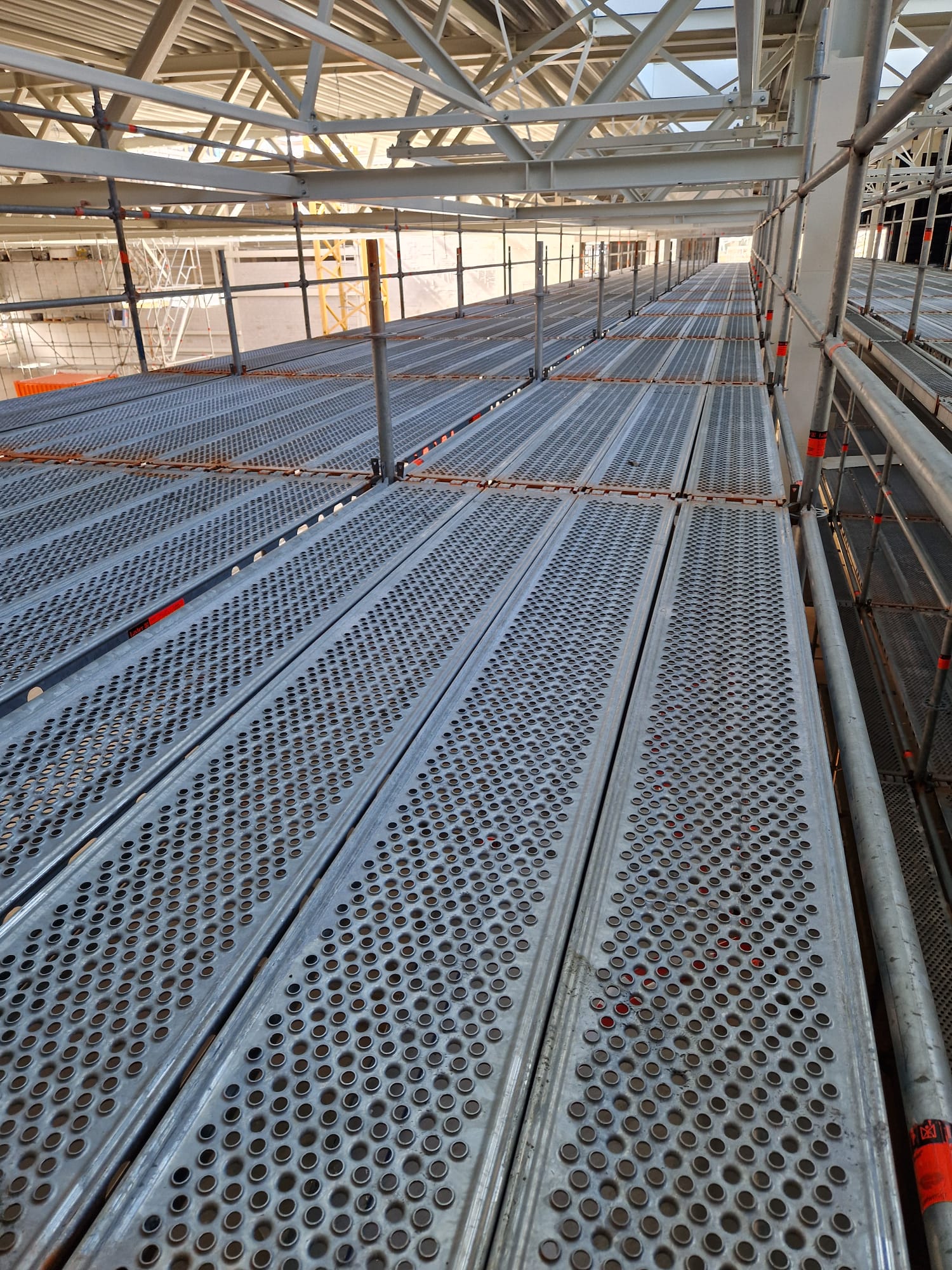 Clean kitchen with wooden flooring