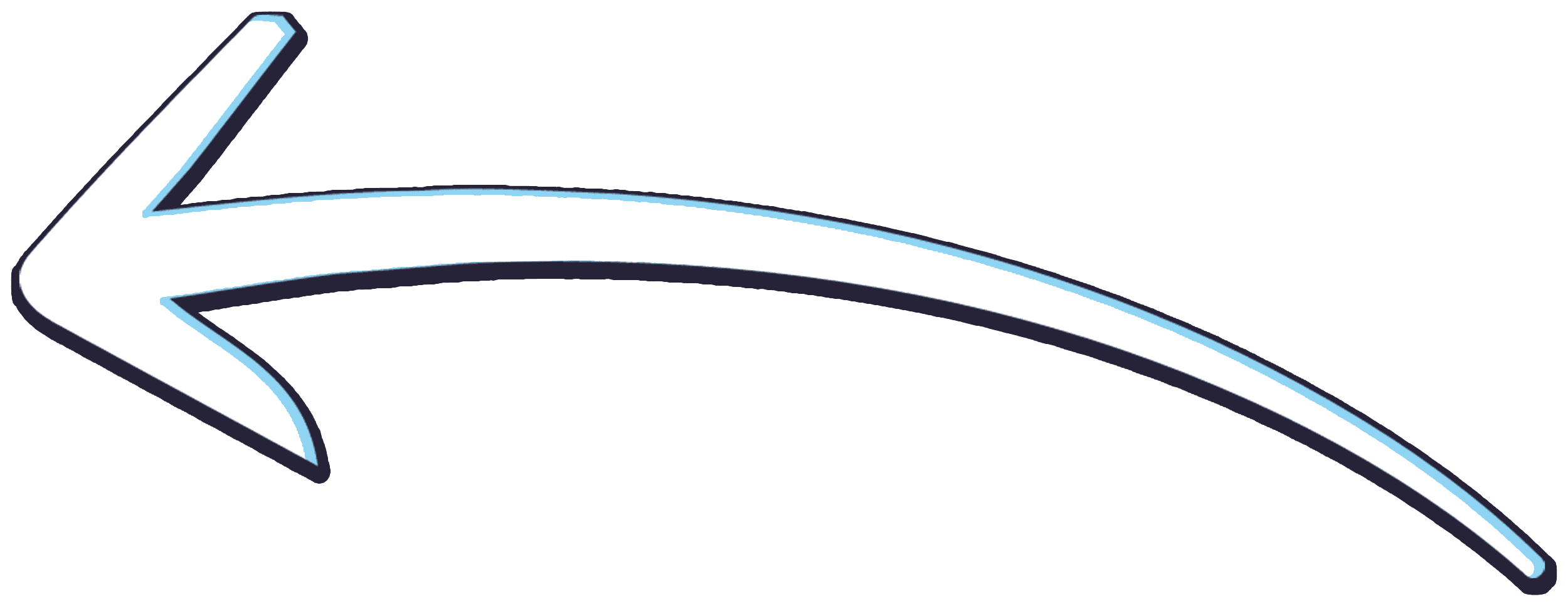 Strzałka pokazująca na smak środka