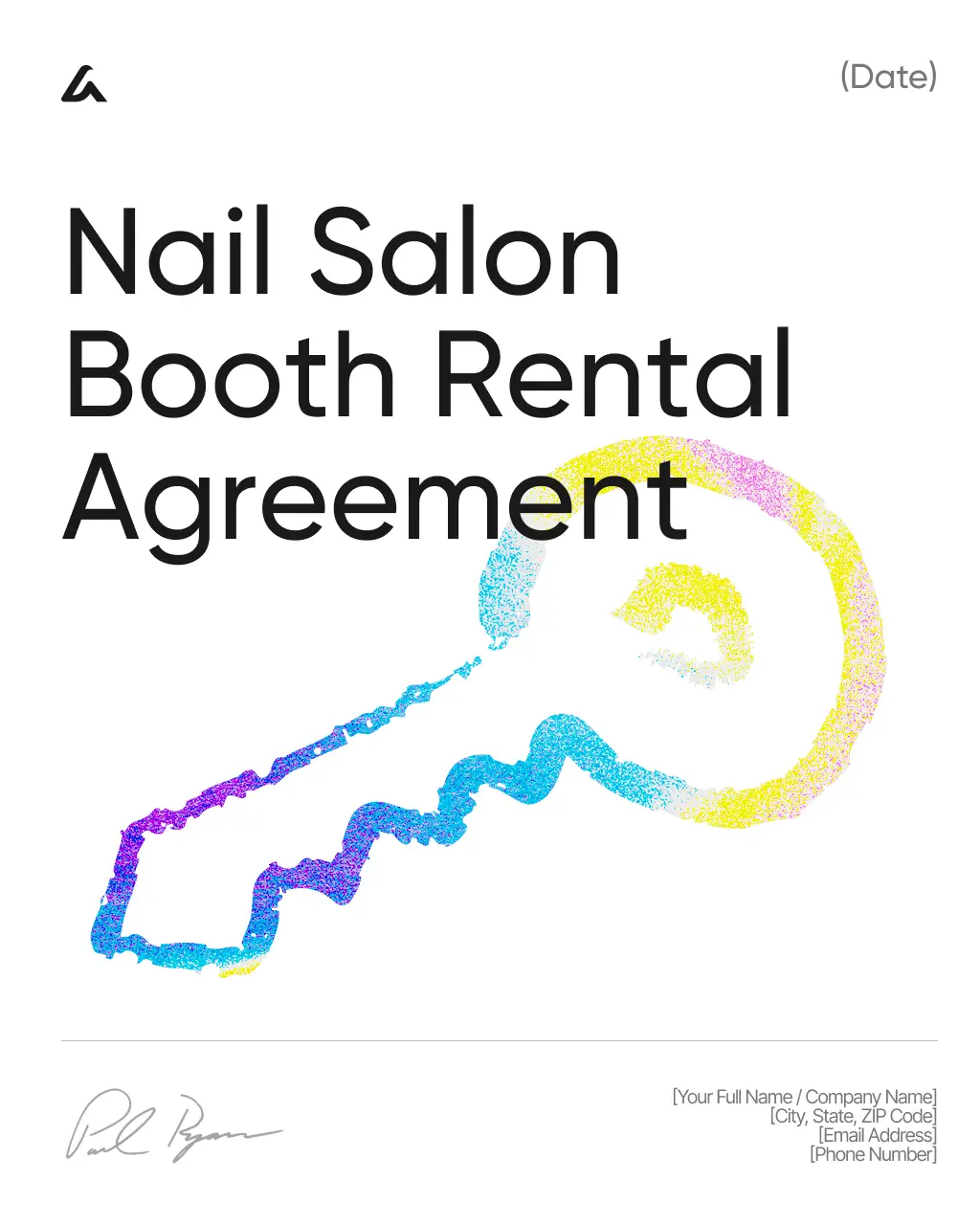 Nail Salon Booth Rental Agreement