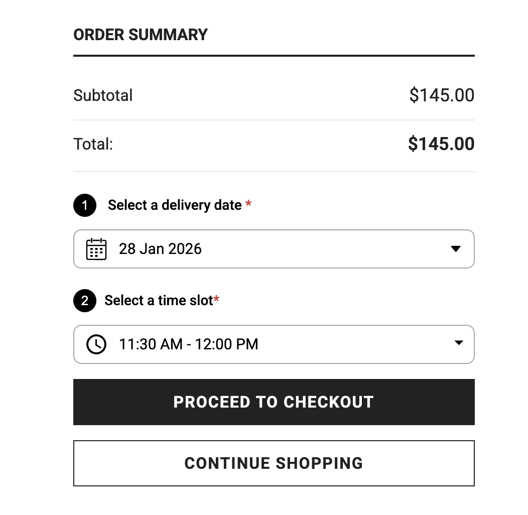 Furniture with Flare Shopify Date Picker 