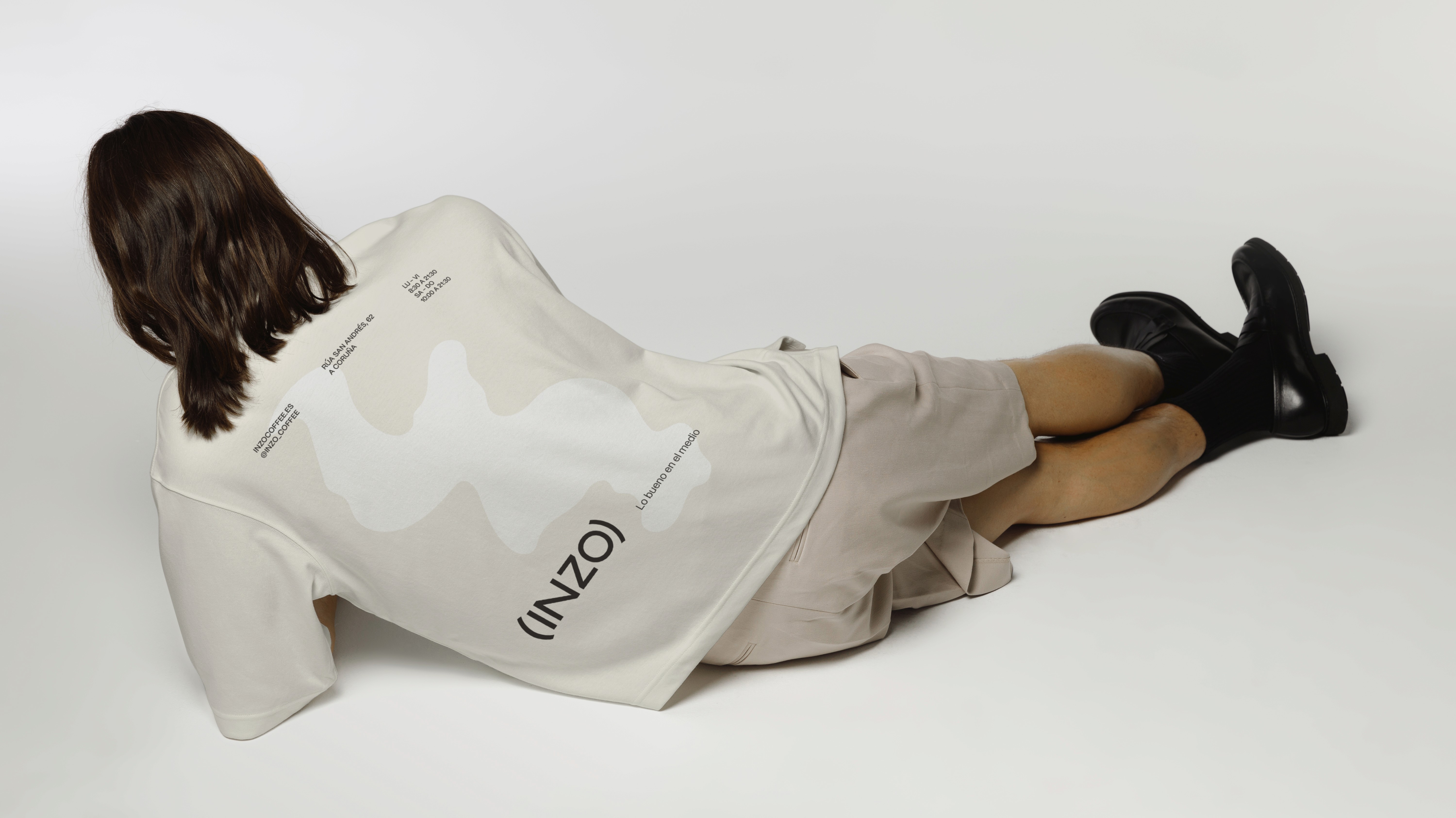 Brand identity packaging and merchandise design for specialty coffee cafe shop in A Coruña Spain