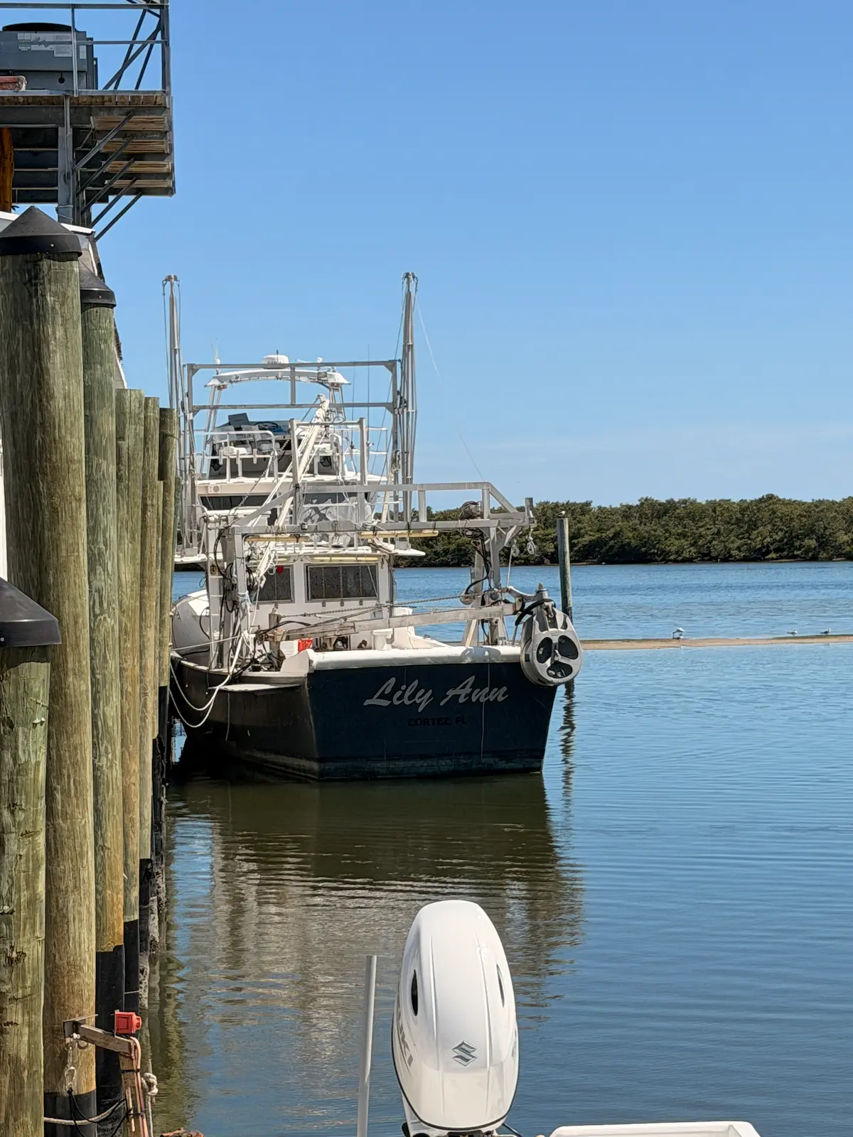 cortez, fl fishing boats in docks.