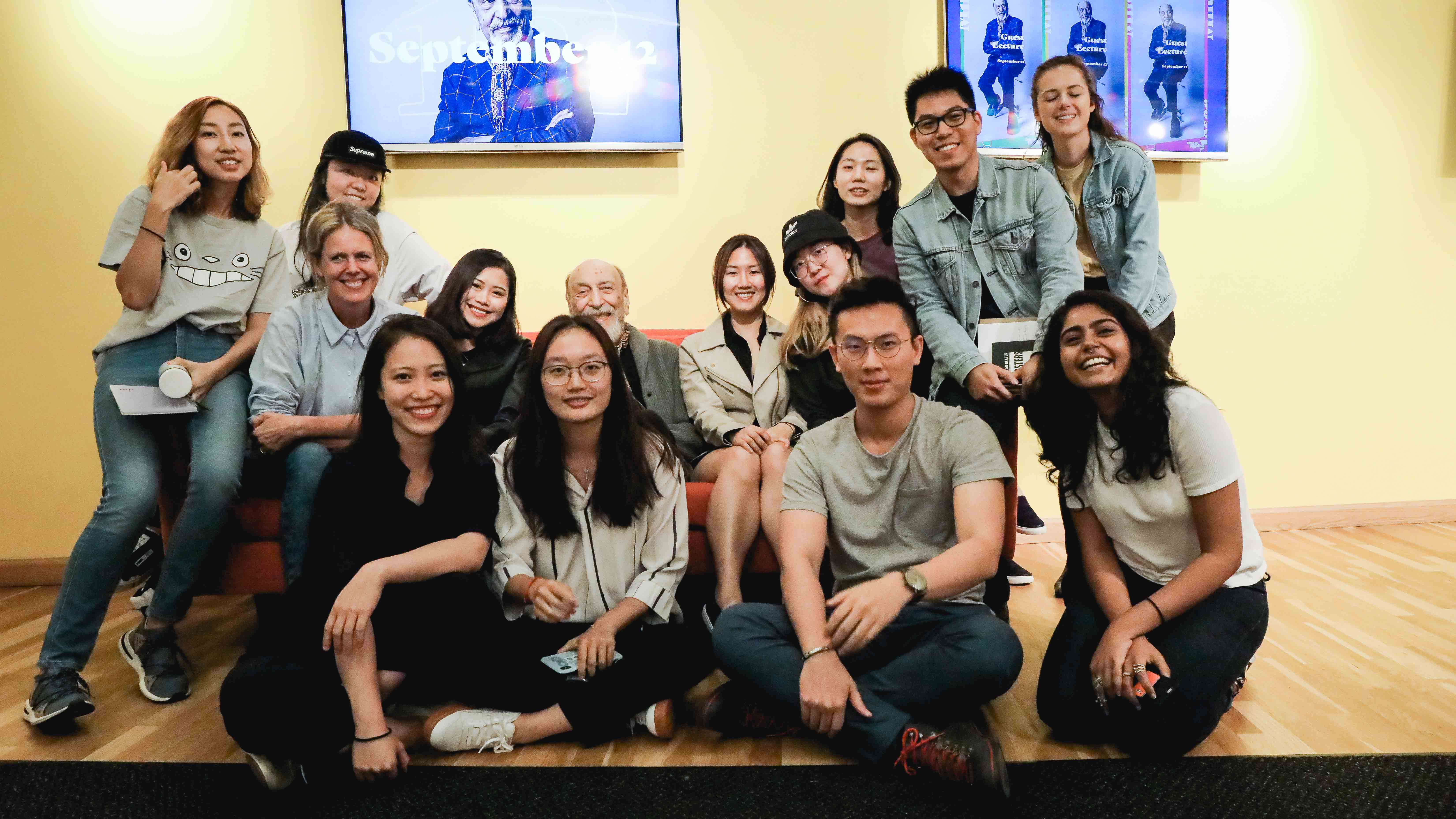 Students with milton
