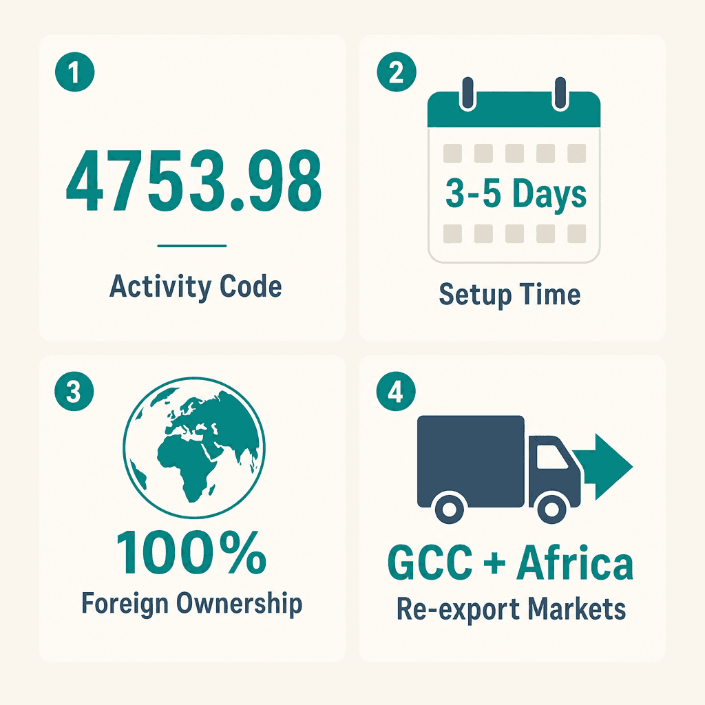 Infographic: Curtains & Upholstery Fabrics Trading License in Dubai