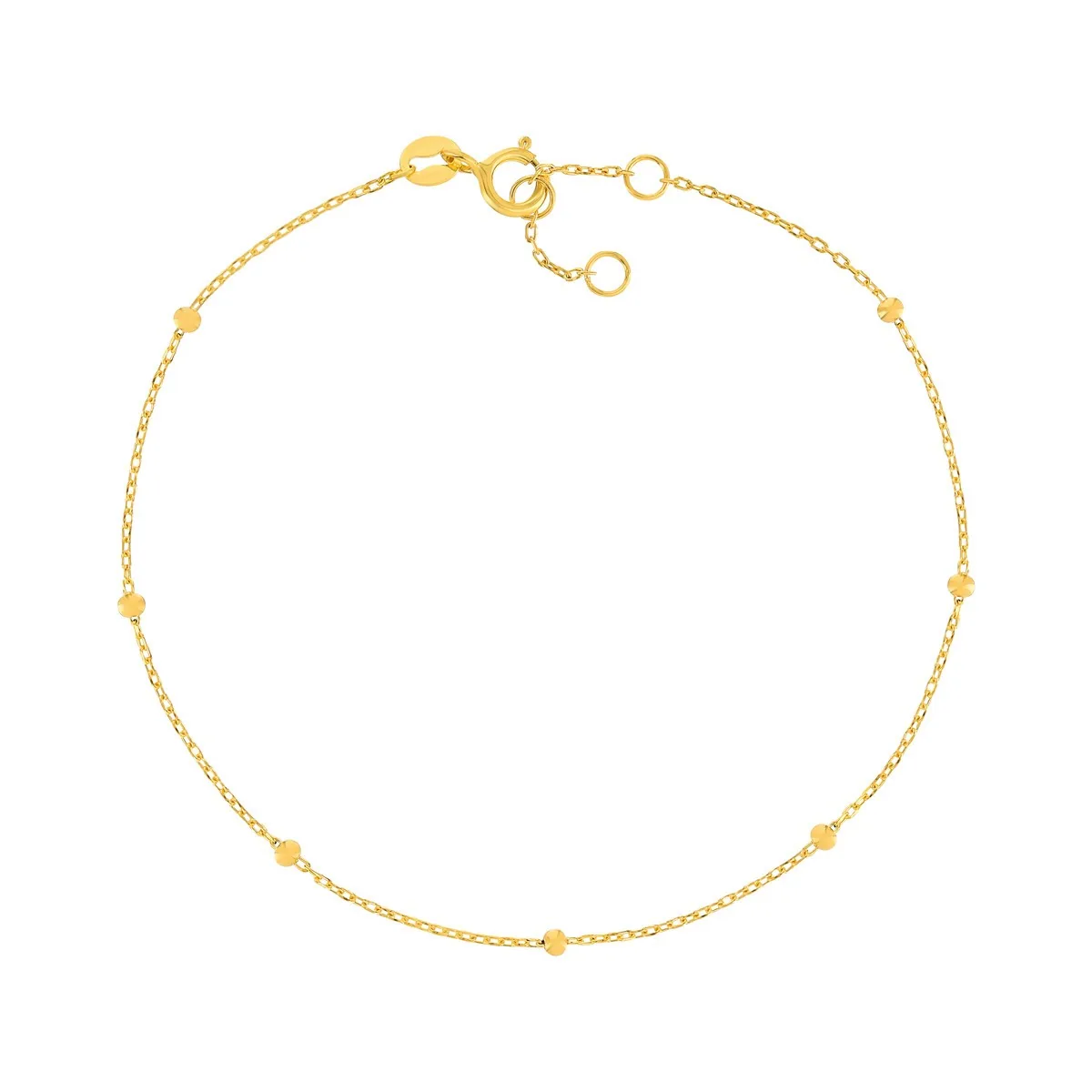 Bracelet en or jaune 375