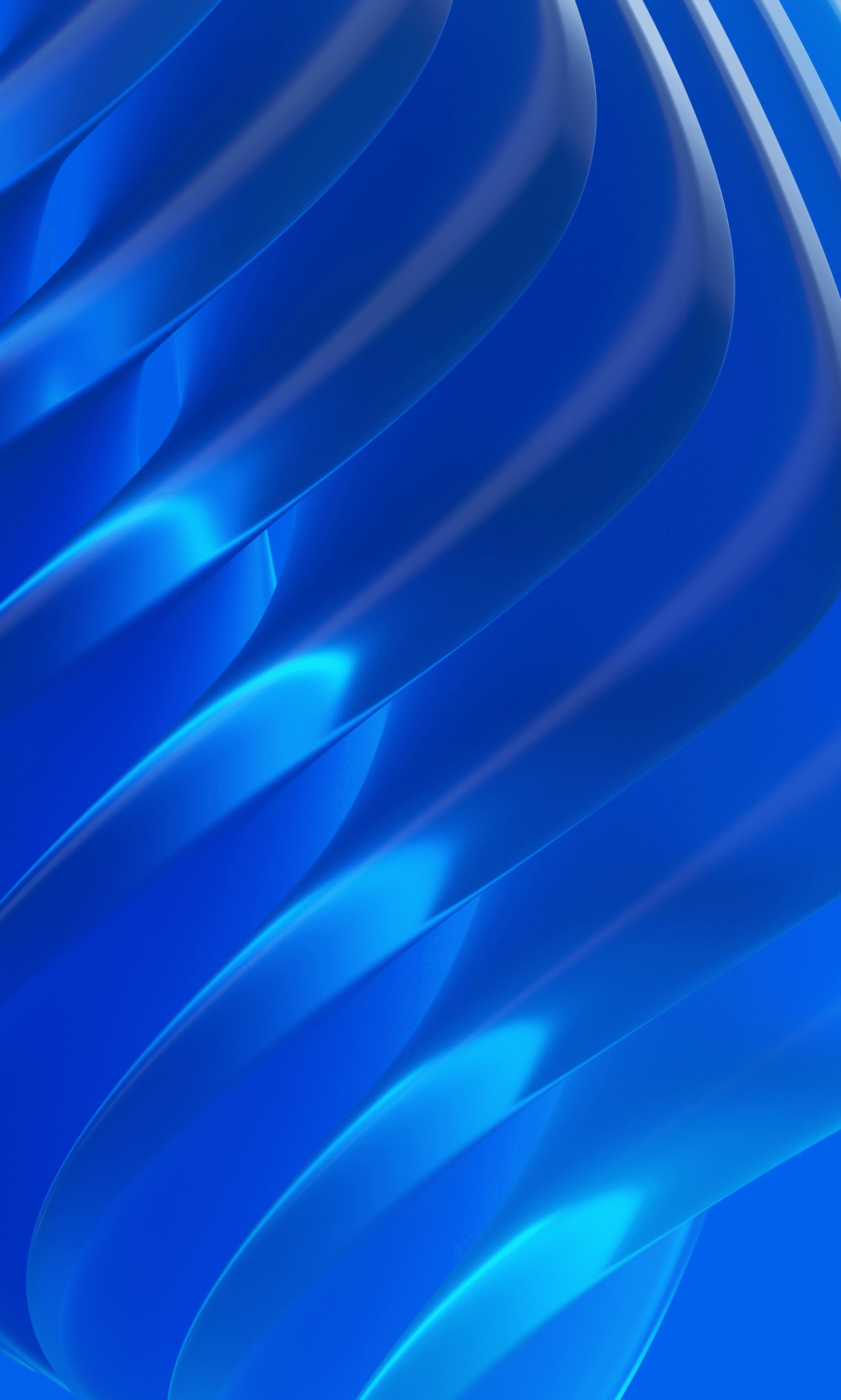 An abstract blue background with wavy lines