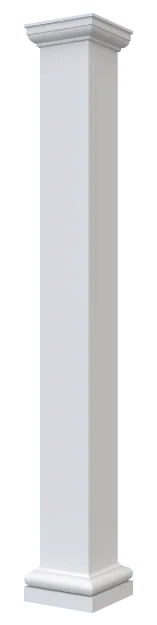 Square Non-Tapered Plain Columns