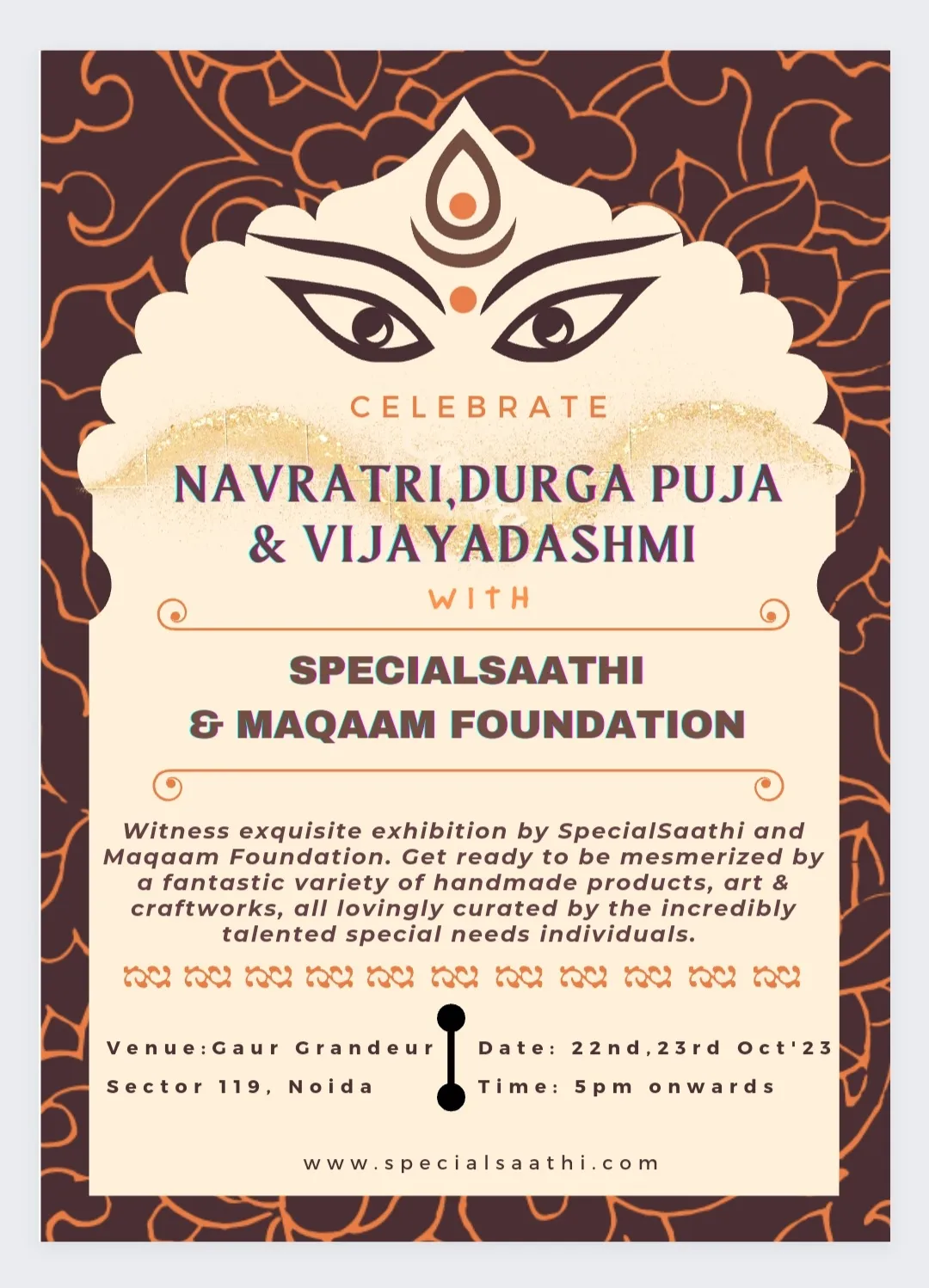 Celebrating Inclusion Through Art: SpecialSaathi & Maqaam Foundation’s Art and Craft Exhibition at Gaur Grandeur