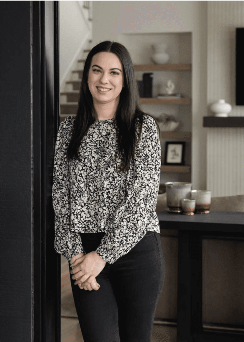 Isabel McVey, a Junior Designer at Elegant Simplicity Interiors, a full service interior design firm in Seattle and Bellevue, Washington.