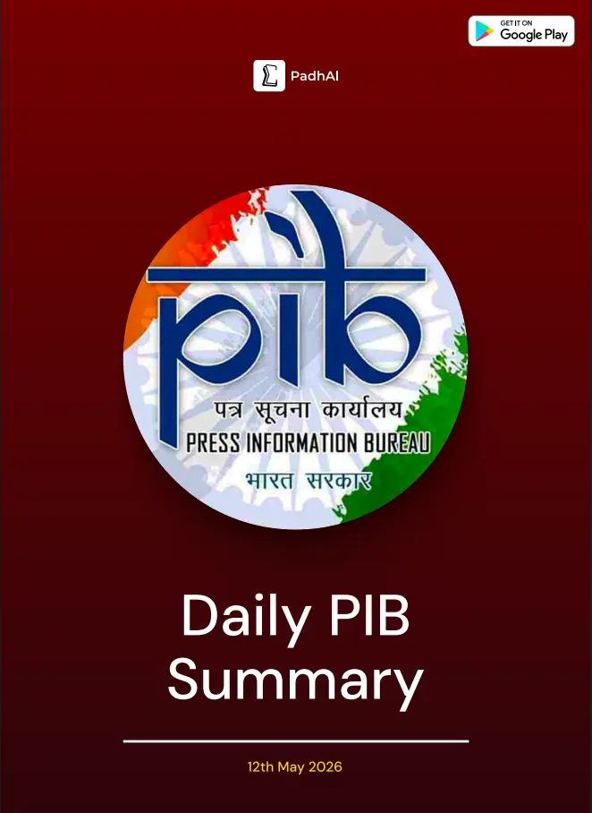 12th May, 2026 Daily PIB Summary Donwload