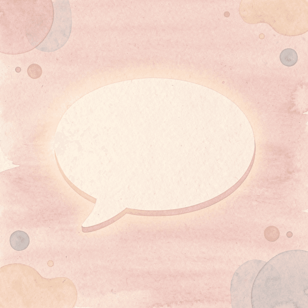 Speech bubble icon representing Arabic birthday greetings