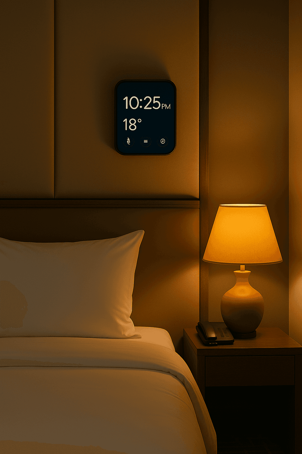 Close-up portrait with neutral expression and light hair