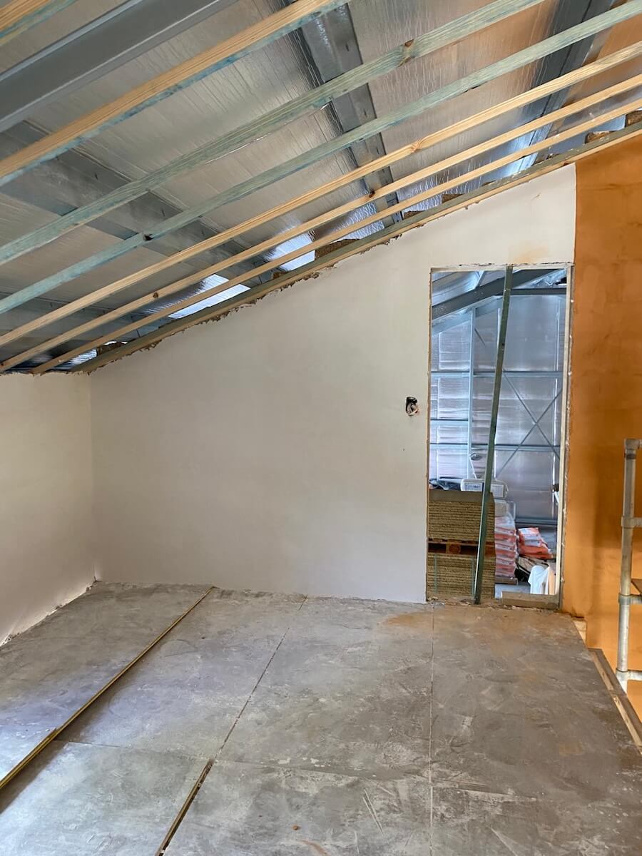 Lime Rendered Hempcrete Blocks