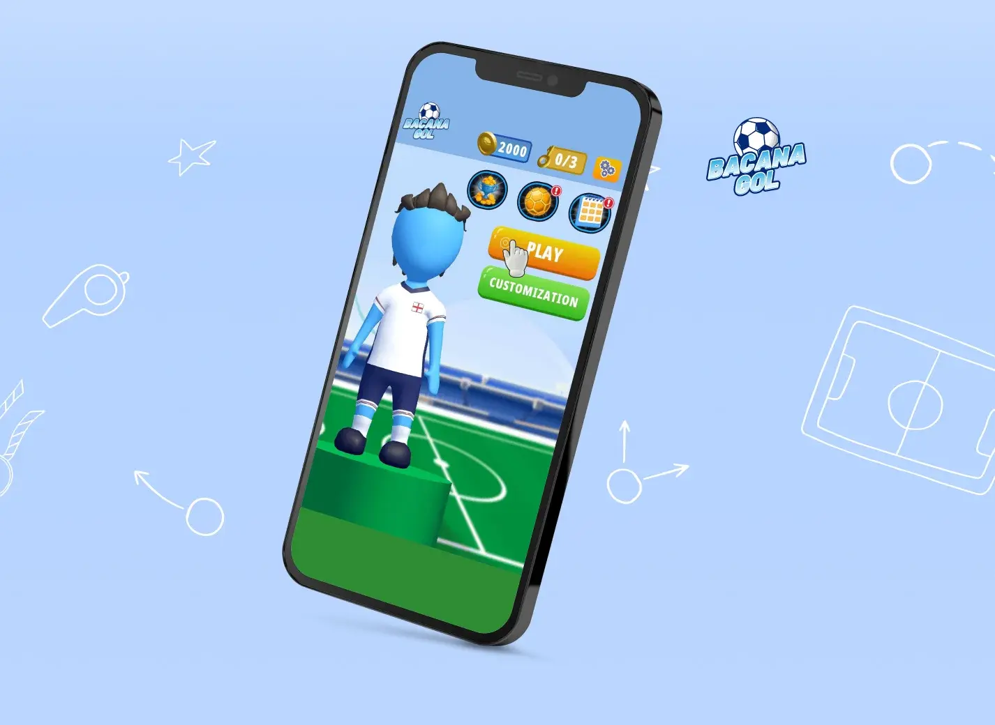 BacanaGol game image