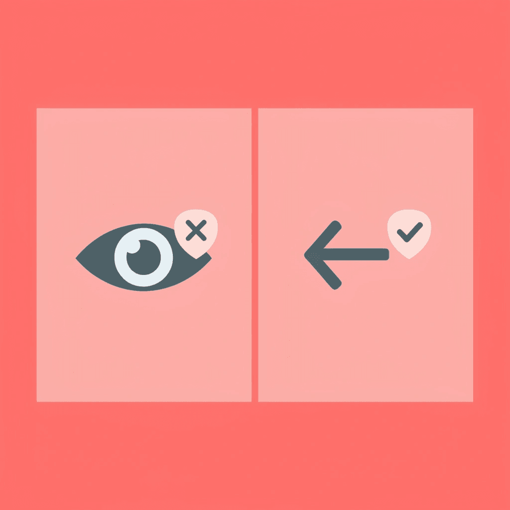 Before and after comparison showing passive observation versus active employee participation