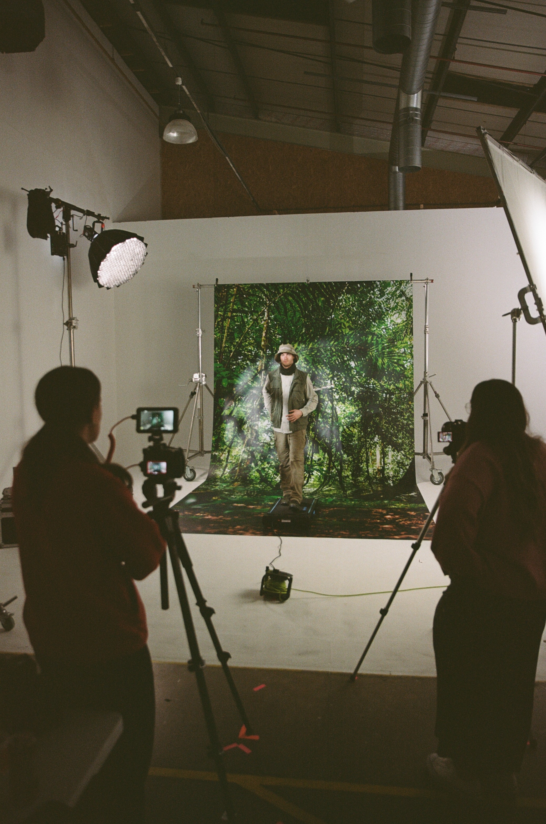 Lookbook video still for a Manchester fashion shoot at private white by Mia Edmond