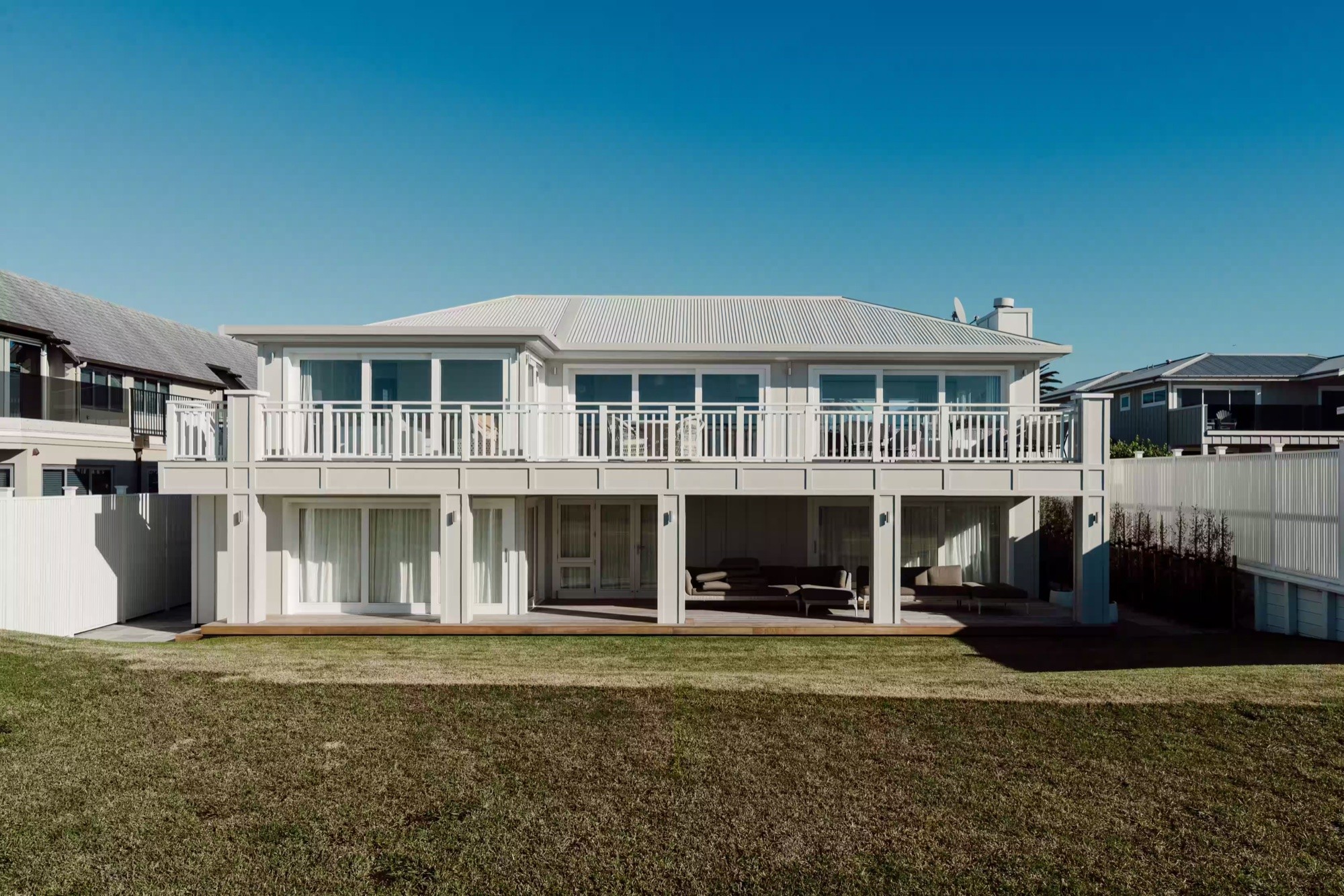 Seaview, a beachfront home in Whangamatā renovated by Taylor Projects