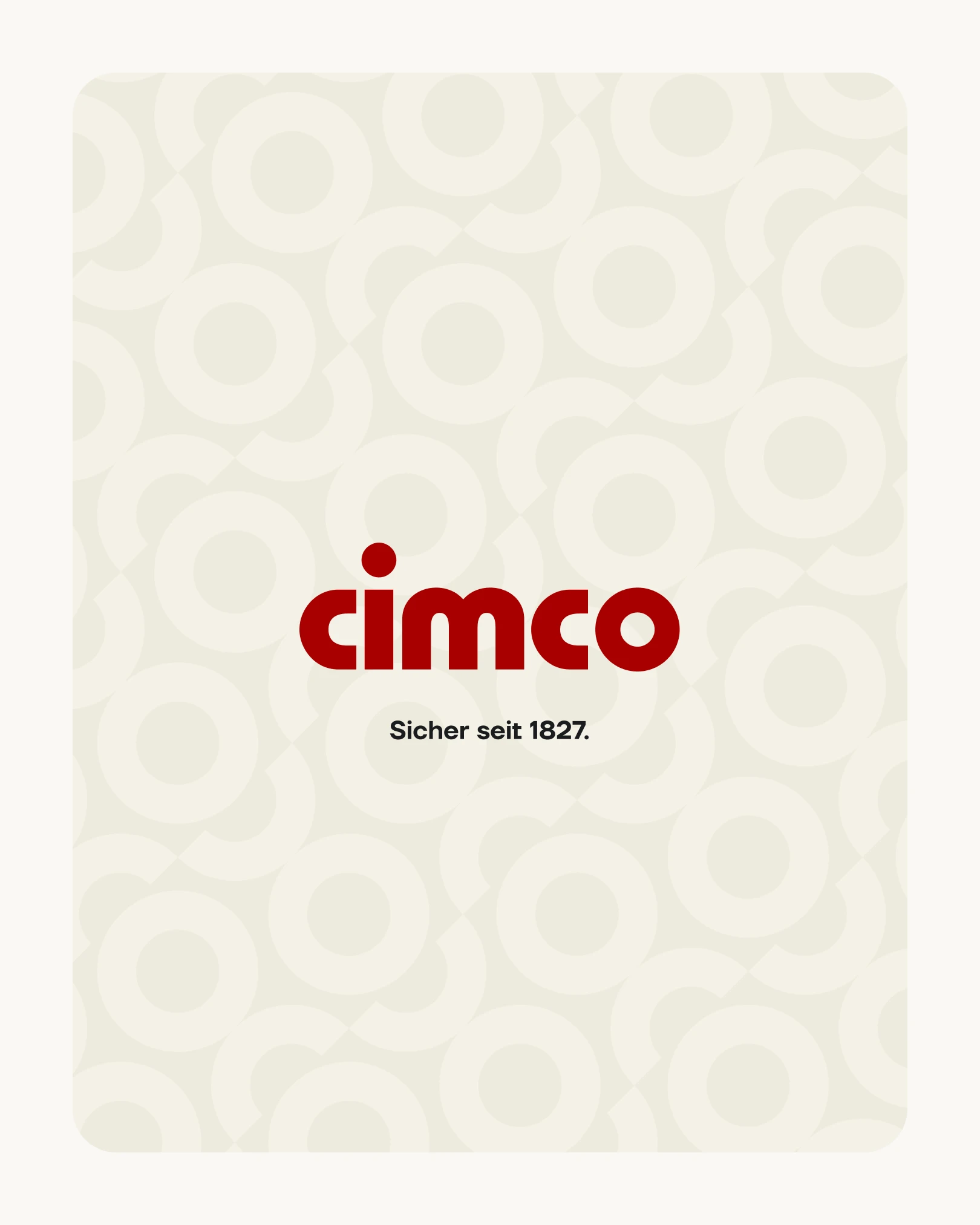 Logo on a pattern