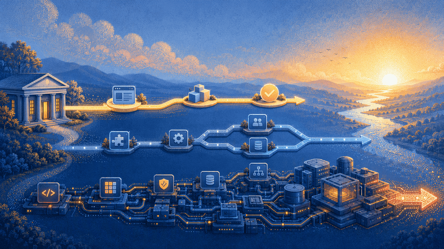 Illustration for 8. Deployment Timelines and IT Resource Requirements for Community Banks