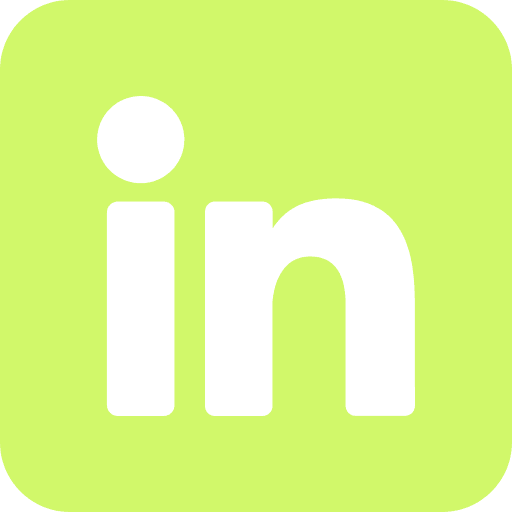 Green LinkedIn logo