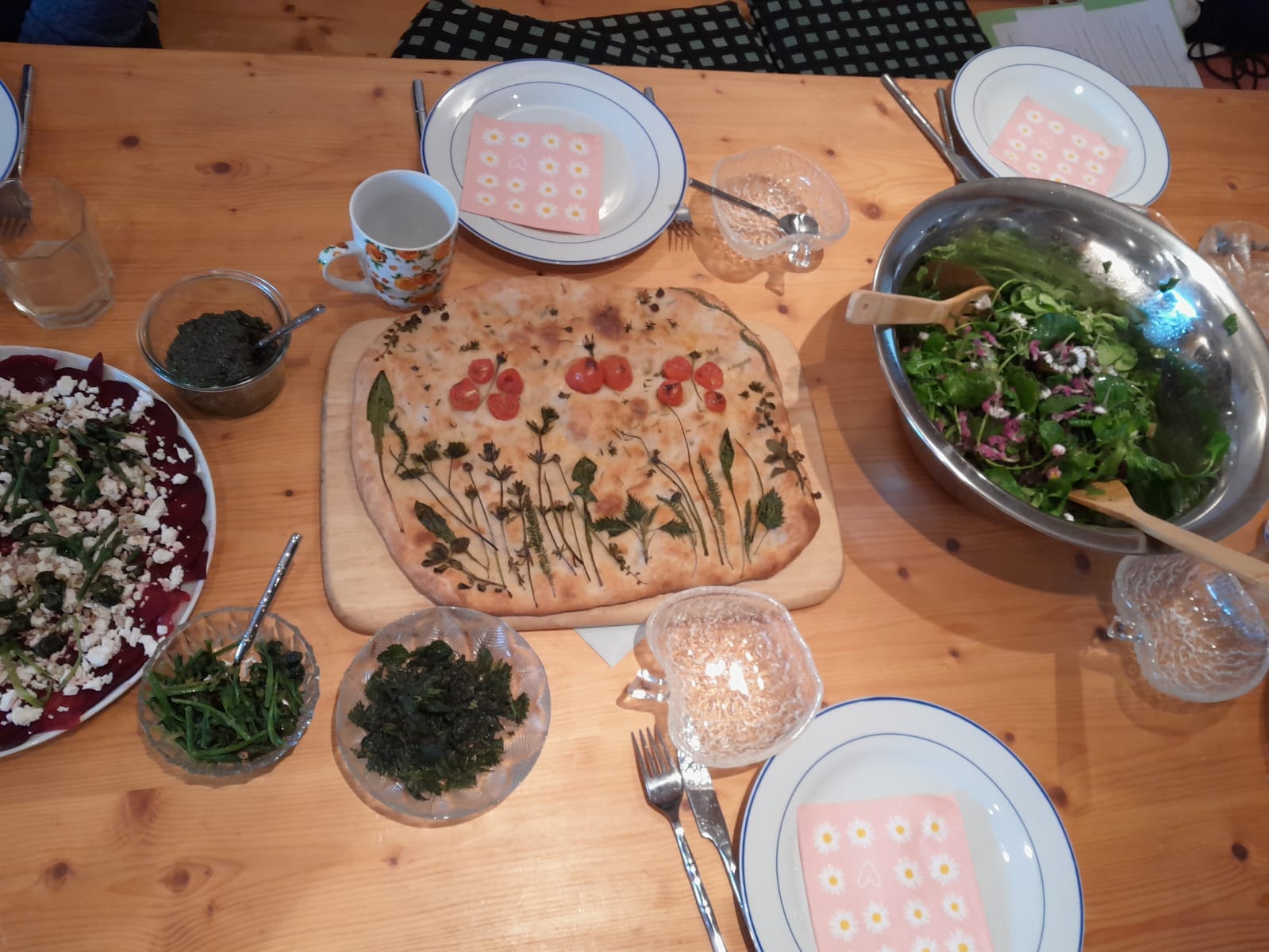 selbstgebackene Foccacia