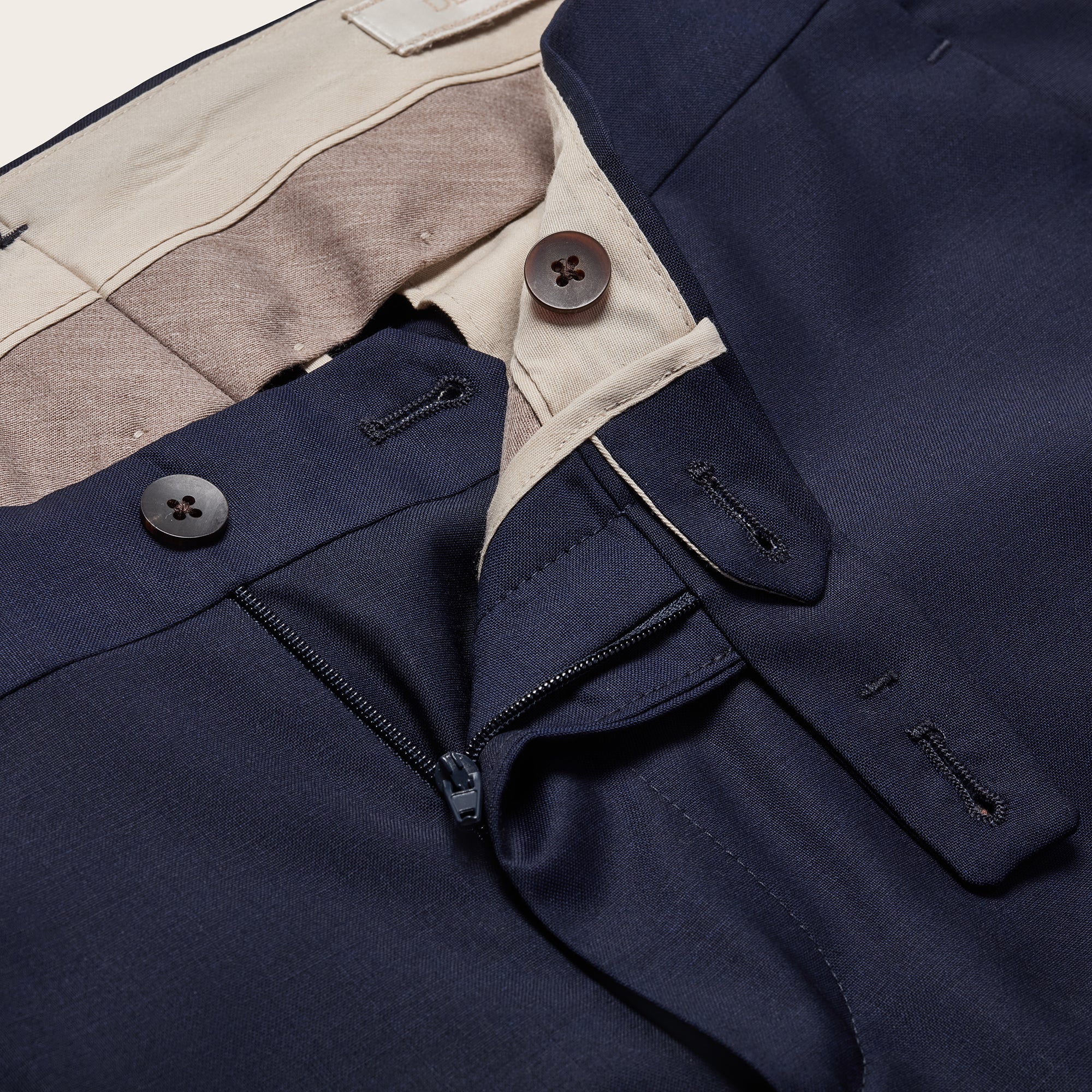 Zelander Super Fine Slim Fit Trousers - Adda River