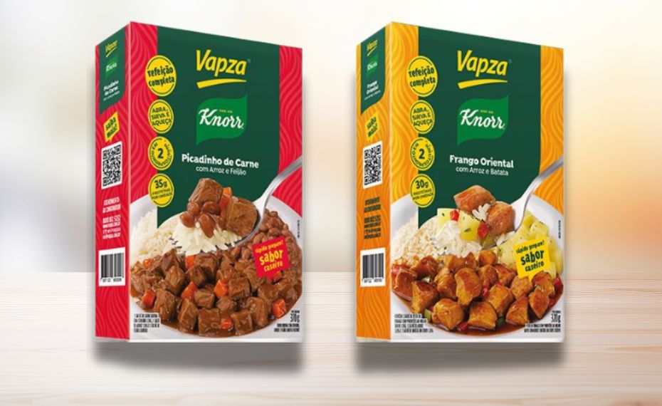 Knorr entra no mercado de refeições prontas com apoio tecnológico da Vapza