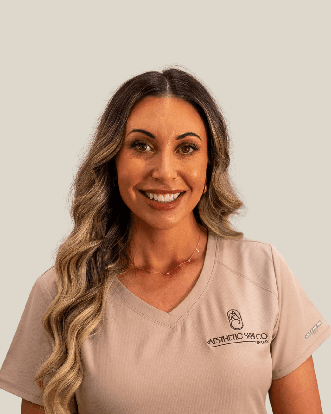 Founder of Aesthetic Skin Co by Lilly at the Shepparton skin clinic.