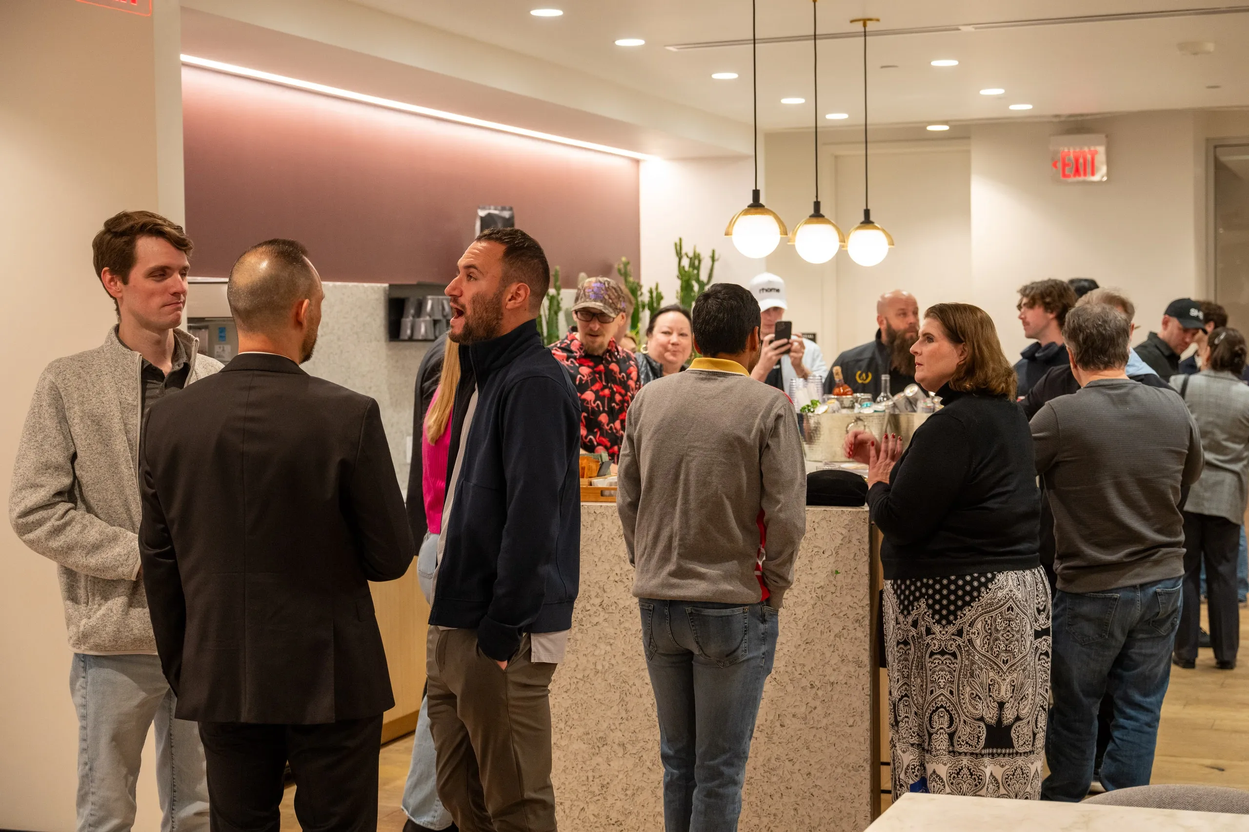 three children at the beach during golden hour
