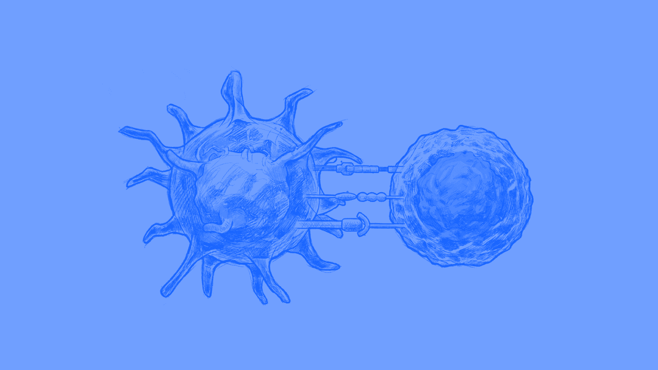 Scientific visualization of oncology and immunology indications associated with MDL-4102 BRD4 inhibition