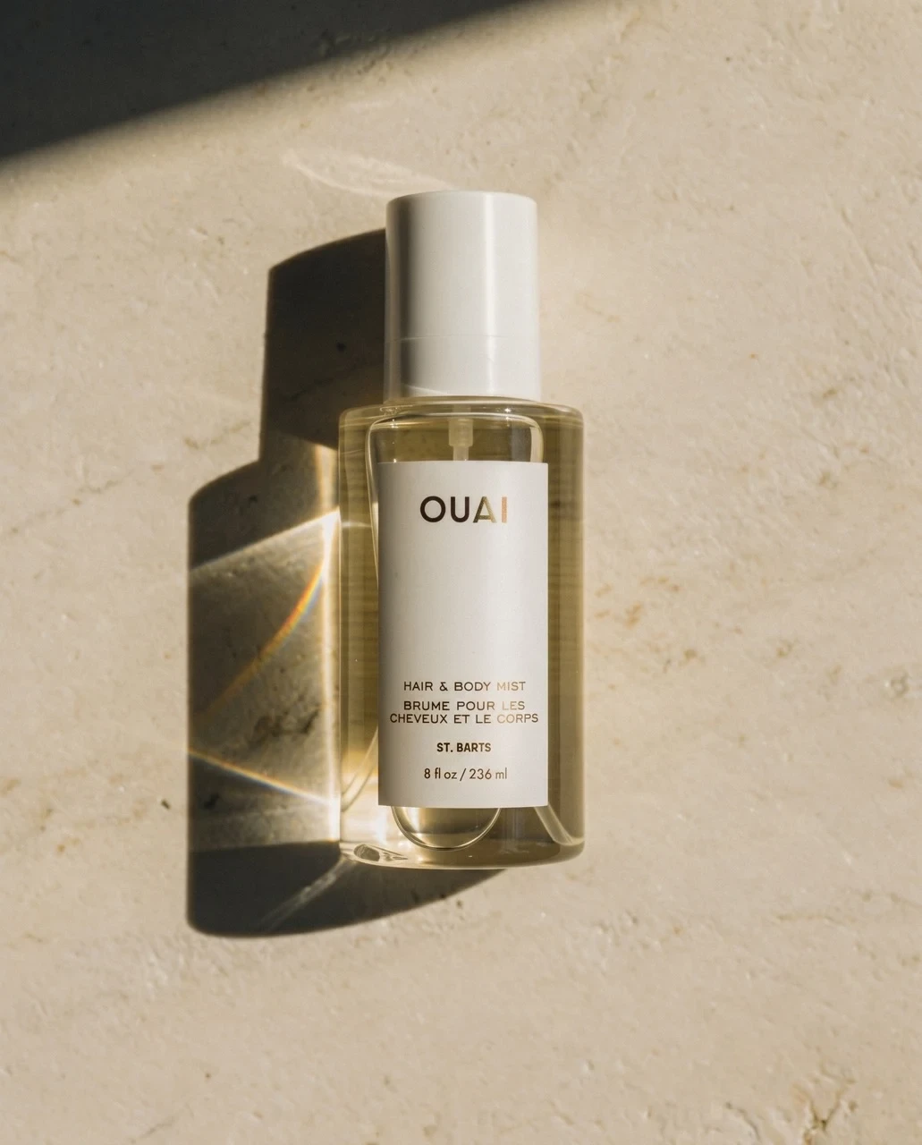 OUAI Hair & Body Mist photography AI