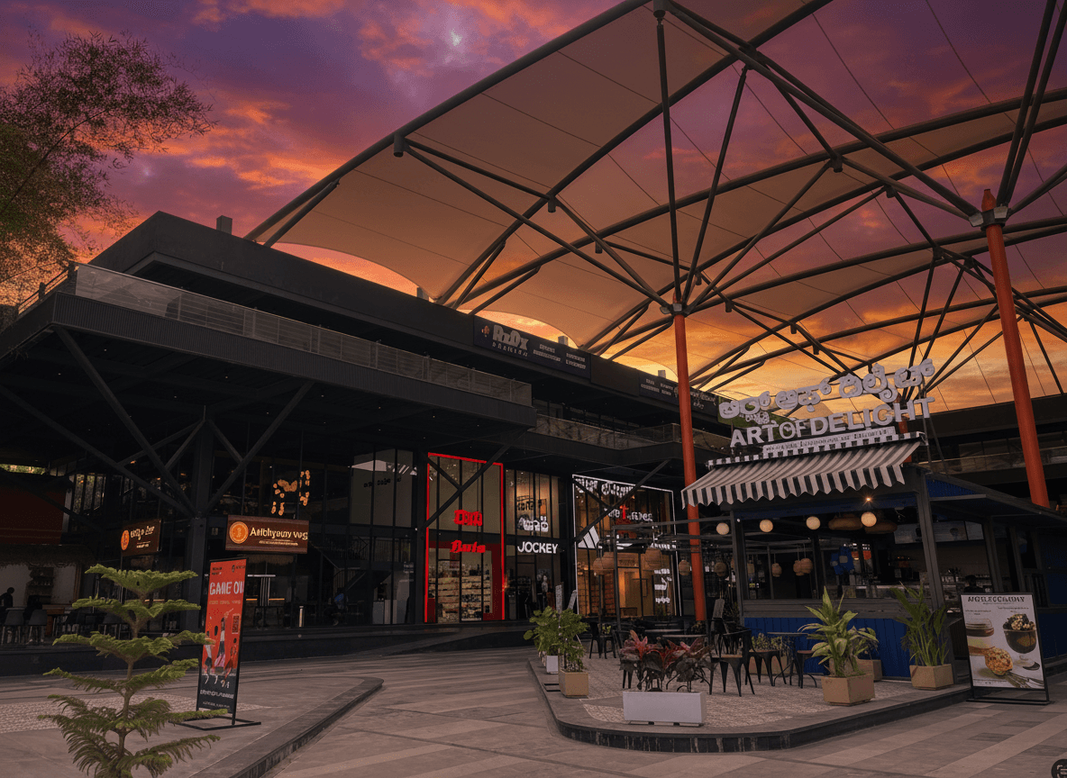 FerroHub Mall aerial view