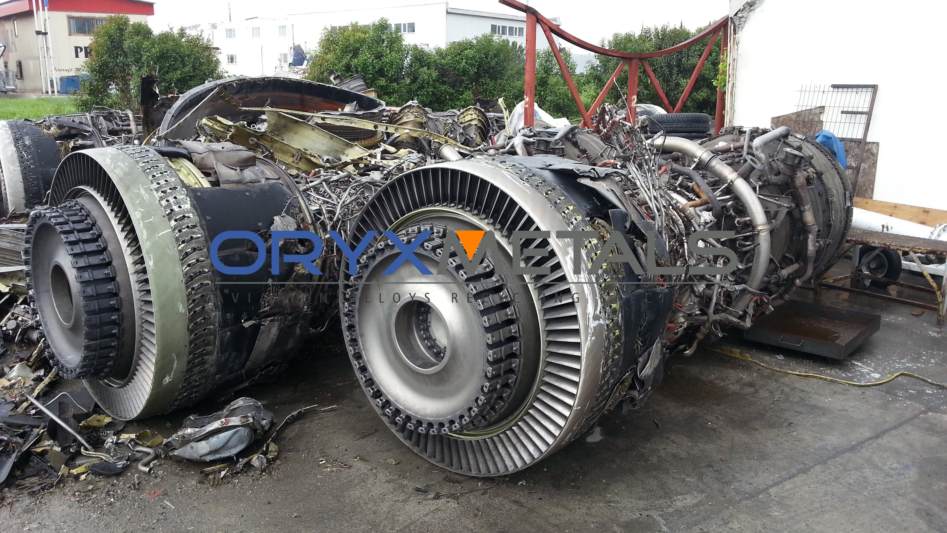 Jet Turbine Scrap Engine Recycling - Oryx Metals