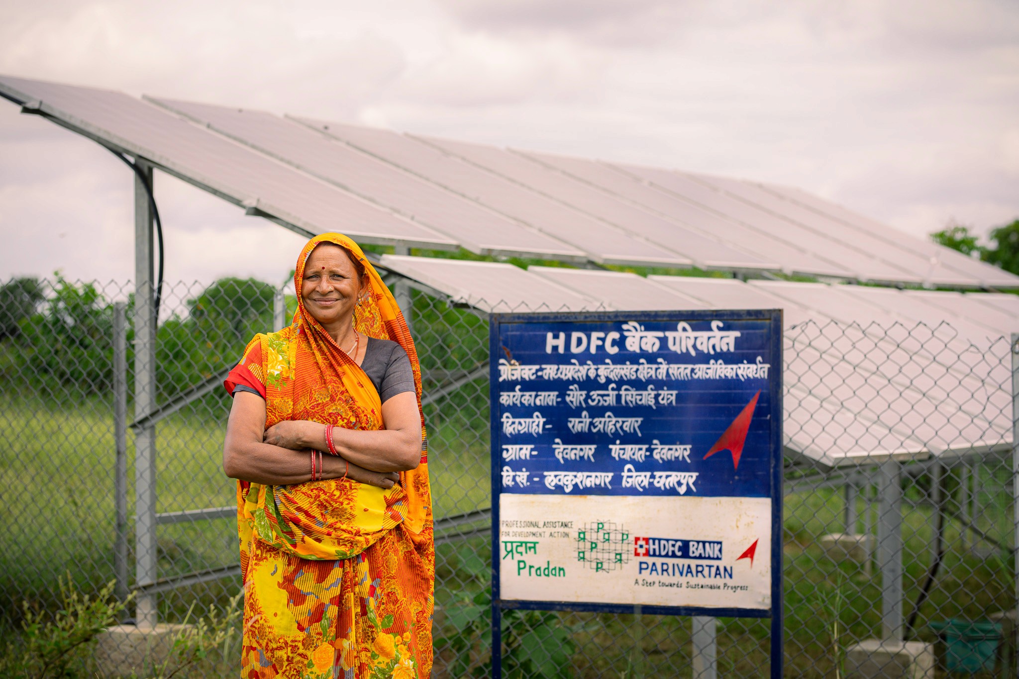 HDFC Parivartan_Solar Lift Irrigation