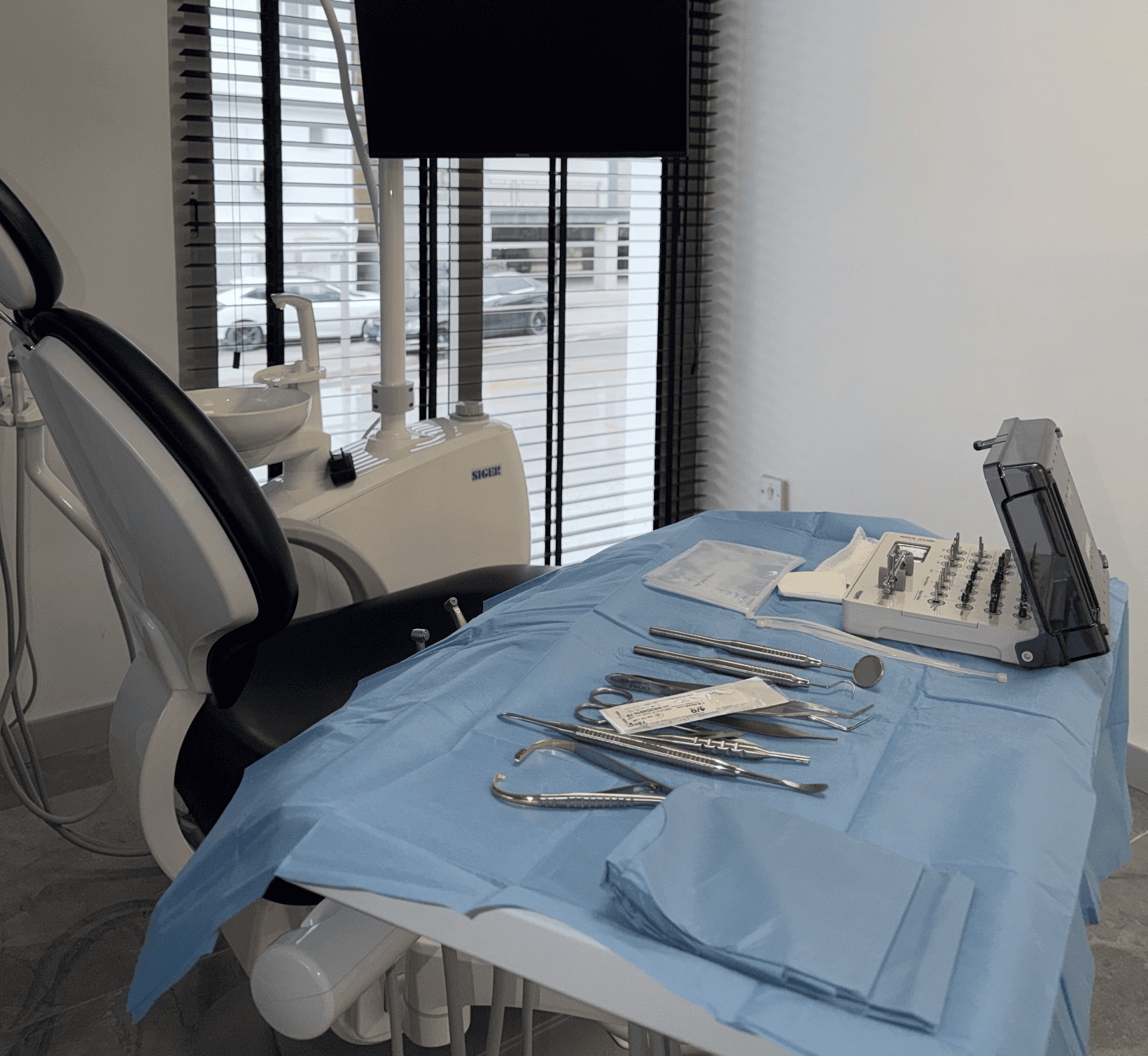 Dentist chair